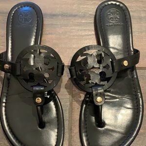 Black Size 8 Black Tory Burch Sandals